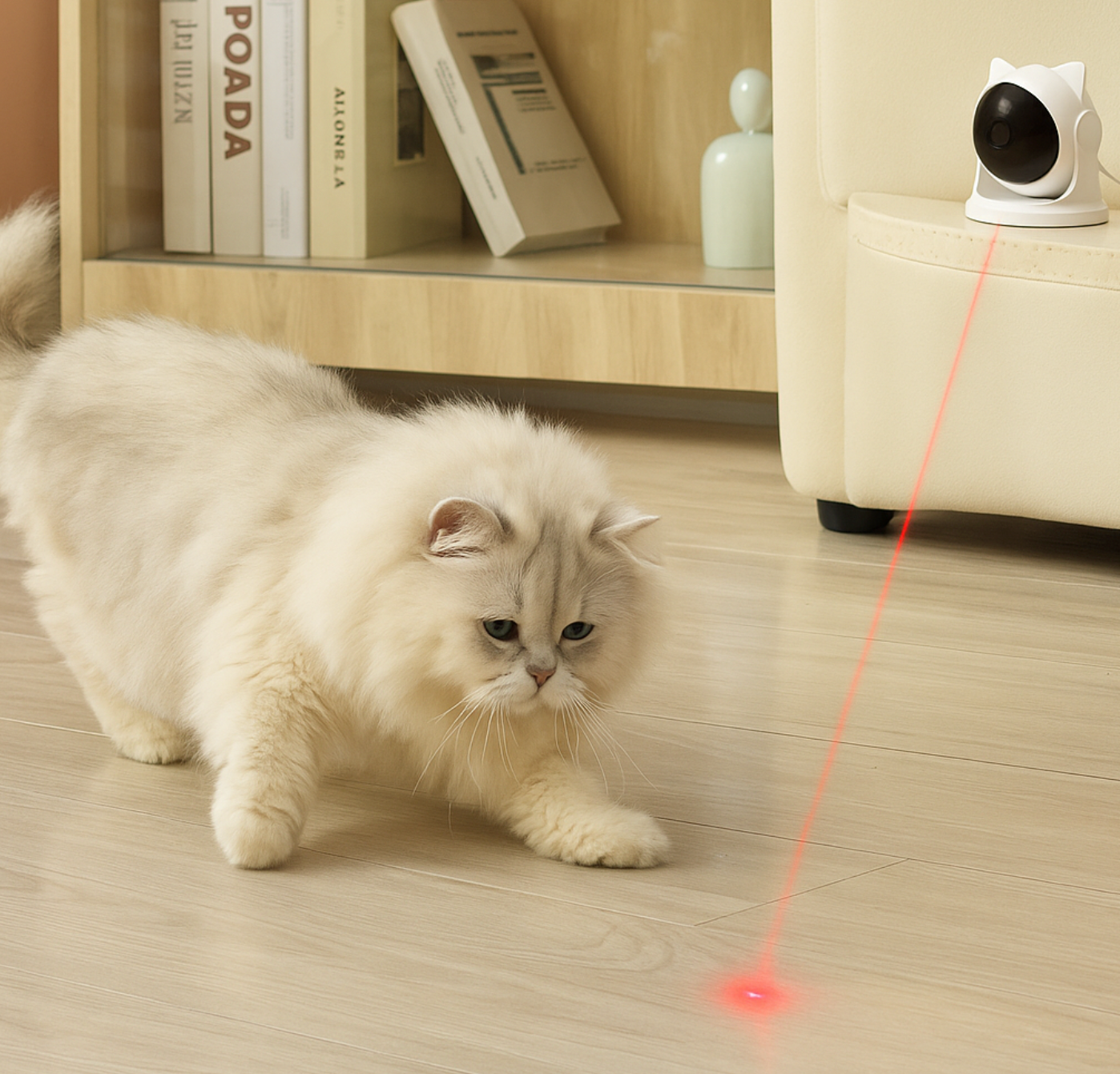 LazerCat - Jouet laser pour chat, rechargeable & automatique
